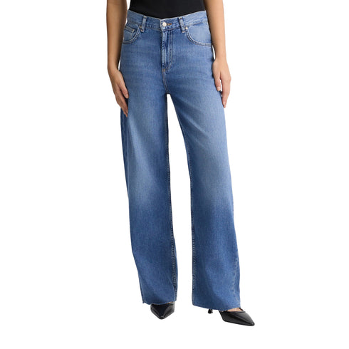 Liu Jo Jeans Jeans Donna wide leg a vita alta 26 - Francavilla Moda